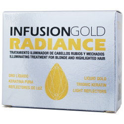 TRATAMIENTO CAPILAR ILUMINADOR INFUSION A+B GOLD RADIANCE (2x10 ml)